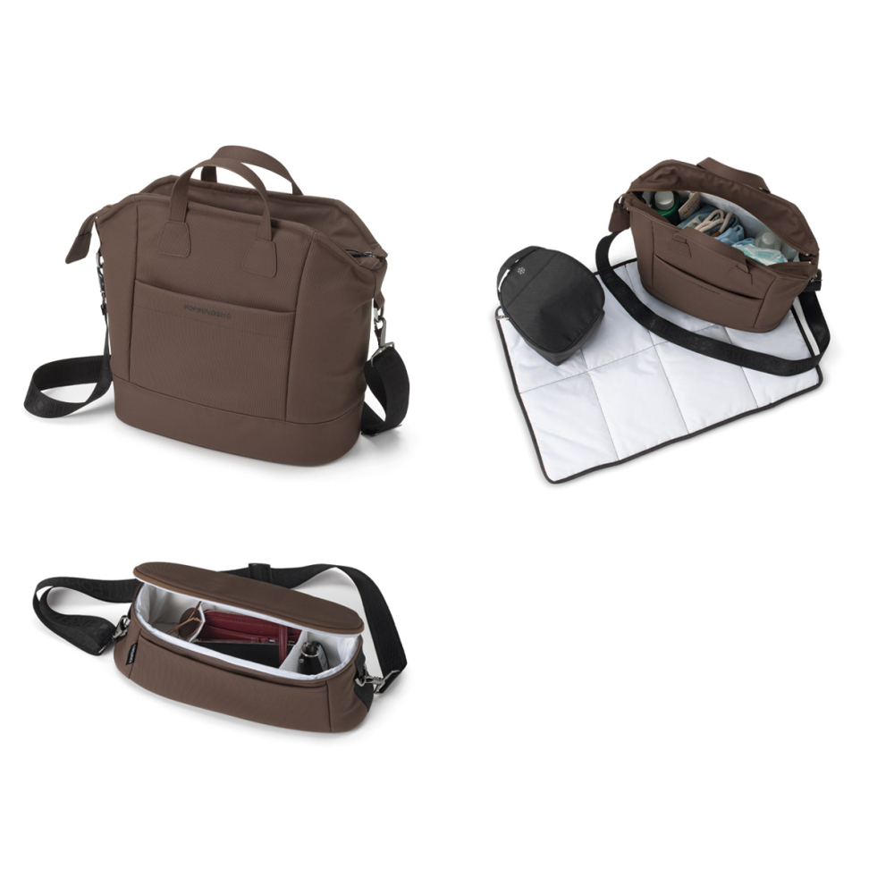 Elegant, borsa mamma con fasciatoio / Chic, pochette organizer (vendute separatamente)
