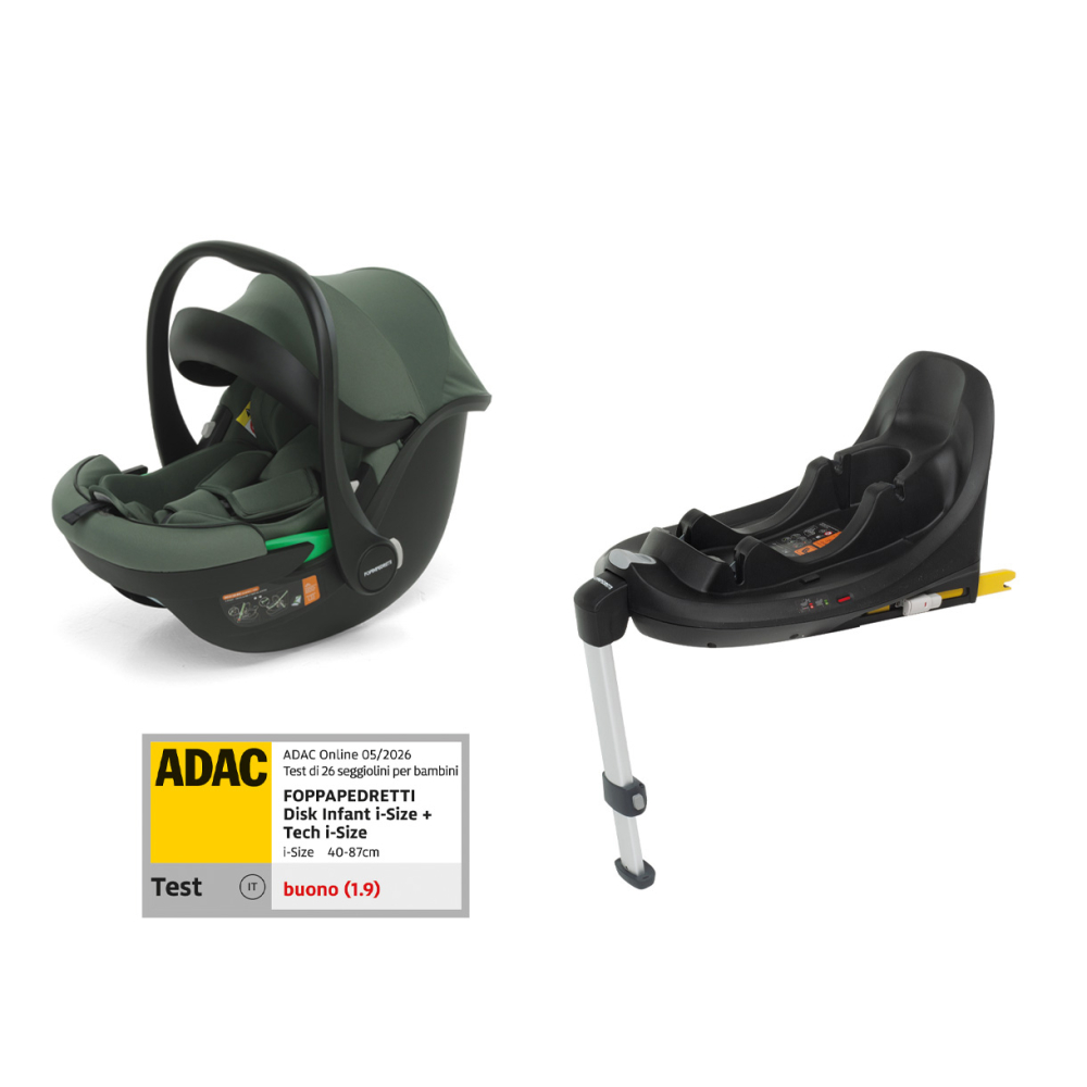 Base Tech i-Size testata ADAC