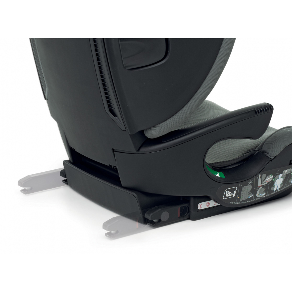 Doppio sistema di aggancio, con o senza Isofix